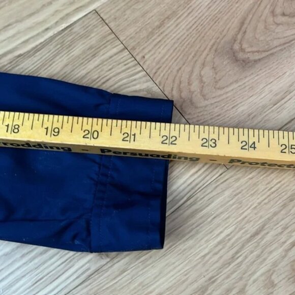 Lauren Ralph Lauren Navy Full Zip Cinch Waist Anorak Jacket - Picture 2 of 8